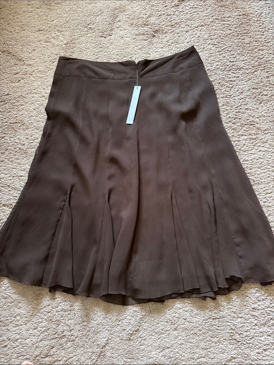 Apt. 9 Dresses & Skirts - Apt. 9 Chocolate Brown A-Line Flowy Skirt. Medium.NWT